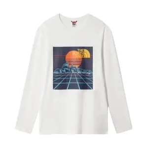 T-shirt met lange mouwen The North Face Throwback image-0