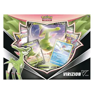 Card games pokémon pokémon tcg virizion v box  image-0