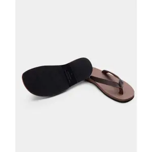 Chanclas de piel The Resort Co Saffiano image-2