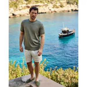 Drawstring linen shorts The Resort Co image-1