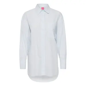 Chemise rayée manches longues femme TheJoggConcept Jcherle image-0