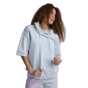 Sweatshirt manches courts à capuche femme TheJoggConcept Jcsafine image-2