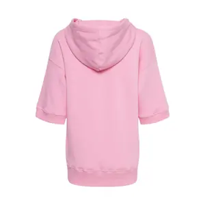 Sweatshirt manches courts à capuche femme TheJoggConcept Jcsafine image-4