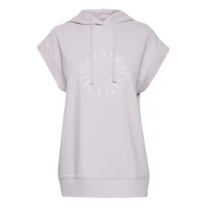 Sweatshirt manches courts à capuche femme TheJoggConcept Jcsafine image-0