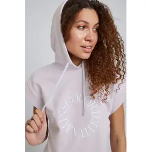 Sweatshirt manches courts à capuche femme TheJoggConcept Jcsafine image-4