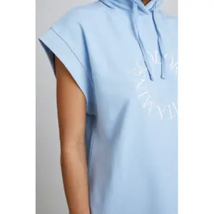 Sweatshirt manches courts à capuche femme TheJoggConcept Jcsafine image-5