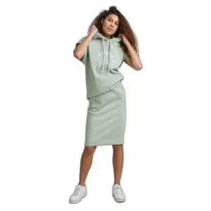 Sweatshirt manches courts à capuche femme TheJoggConcept Jcsafine image-1