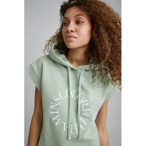 Sweatshirt manches courts à capuche femme TheJoggConcept Jcsafine image-4