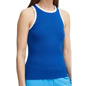 Camiseta de tirantes para mujer TheJoggConcept Rasmine Contrast image-4