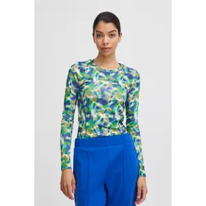 T-shirt de manga comprida feminina TheJoggConcept Sonja Graphic image-1