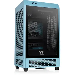 Boîtier PC mini tour avec panneaux vitrés Mini Thermaltake ITX The Tower 200 image-0