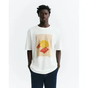 Damen T-Shirt Thinking Mu EricYosigo Beach image-2