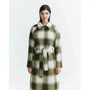 Manteau carreaux femme Thinking Mu Lise image-2