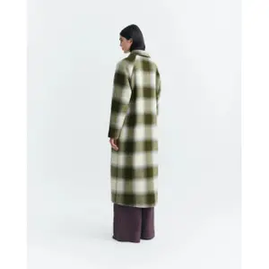 Manteau carreaux femme Thinking Mu Lise image-4