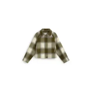 Karierte Jacke Damen Thinking Mu Daria