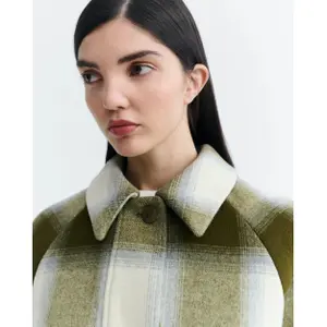 Karierte Jacke Damen Thinking Mu Daria image-3