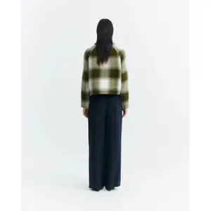 Karierte Jacke Damen Thinking Mu Daria image-4