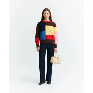 Γυναικεία φούτερ Thinking Mu Petra Knitted image-1