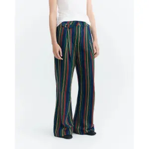 Pantalon femme Thinking Mu Patricia Cabanon Stripes image-2