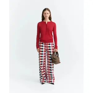 Pantalon femme Thinking Mu Serena Checks image-1