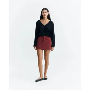 Falda de terciopelo Thinking Mu Kimmy image-1