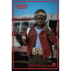 Collectible figurine threezero Stranger Things Lucas Sinclair image-2