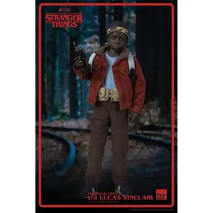Collectible figurine threezero Stranger Things Lucas Sinclair image-4