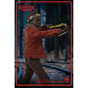 Collectible figurine threezero Stranger Things Lucas Sinclair image-6