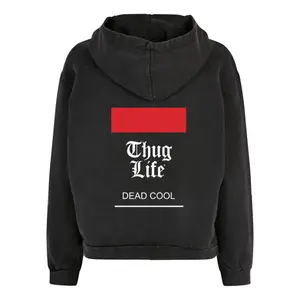 Hoodie Damen Thug Life DeadCool image-1
