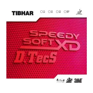 Table tennis racket cover Tibhar Speedy Soft D.TecS XD R image-0