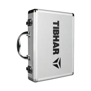 Housse de raquette tennis de table aluminium Tibhar Cube Point image-0