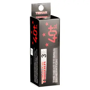 Tafeltennisbal Tibhar 3Star 40+ SL (x3)