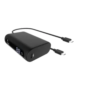 Batterie externe 10000mAh PD + QC avec 2 câbles USB-C Tiger Power