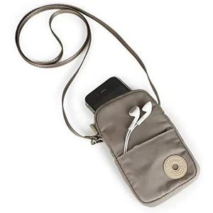 Pochette universelle verticale pm taupe de téléphone Tintamar image-1