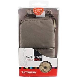 Pochette universelle verticale pm taupe de téléphone Tintamar image-2