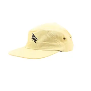 acti5002-casquette-title-five-panel-yellow-tu
