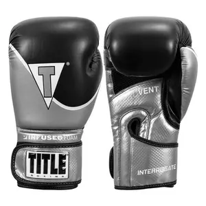 Guantes de boxeo de espuma infundida Title Interrogate image-2