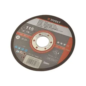 Disco 115 grosor Tivoly