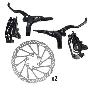 Braking kit (brakes+levers+discs) TKX Tekmax HD04 (x2)