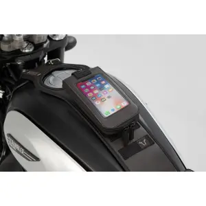 Soporte para smartphone de moto con adaptador blando SW-Motech t-lock image-3