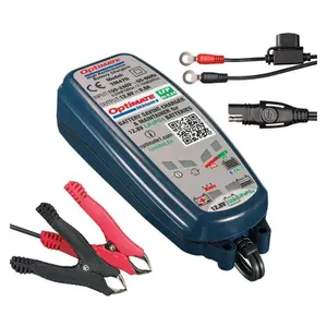 Caricabatterie per moto Tecmate Optimate Lithium 0.8A-4BANKS0.8A image-2