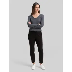 Wide Jersey Trousers for Women Tom Tailor image-1