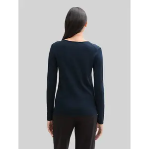 Women's V-neck sweater Tom Tailor Basic image-2