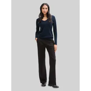 Women's V-neck sweater Tom Tailor Basic image-3