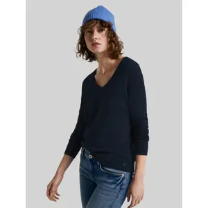 Women's V-neck sweater Tom Tailor Basic image-4
