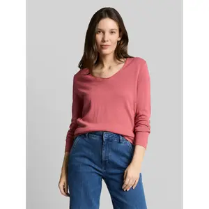 Women's V-neck sweater Tom Tailor Basic image-1