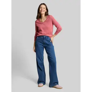 Women's V-neck sweater Tom Tailor Basic image-3