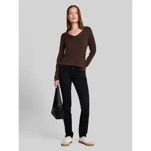 Women's V-neck sweater Tom Tailor Basic image-3