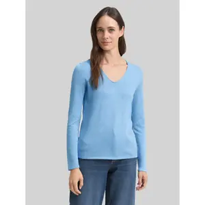 Women's V-neck sweater Tom Tailor Basic image-1
