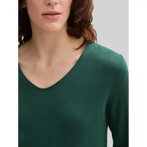 Women's V-neck sweater Tom Tailor Basic image-4